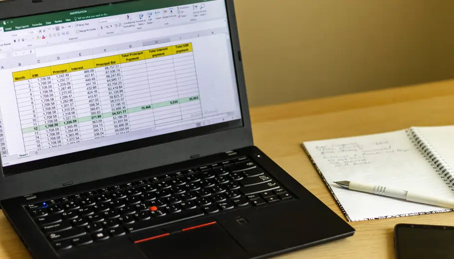 Trésorerie Excel